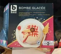 Mängden socker i Bombe glacée