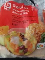 Mängden socker i Mélange de fruits surgelés