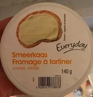 Mängden socker i Fromage à tartiner