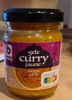 Mängden socker i Pâte de curry jaune