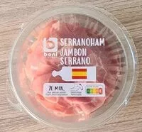 Mängden socker i Jambon serrano