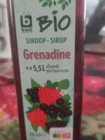 Mängden socker i Grenadine bio
