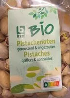 Mängden socker i Pistaches grillées et non salées