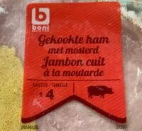 Mängden socker i Jambon cuit a la moutarde