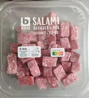 Mängden socker i Salami
