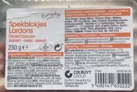 Mängden socker i Lards fumes