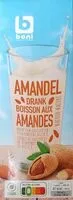 Mängden socker i boisson aux amandes