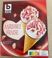 Mängden socker i Cornets Fraise