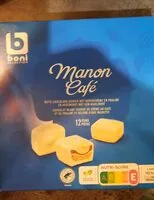 Mängden socker i Manon café