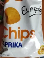 Mängden socker i Chips paprika