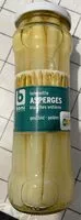 Mängden socker i Asperges blanches entières