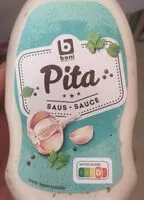 Mängden socker i Sauce pita