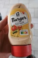 Mängden socker i Sauce burger