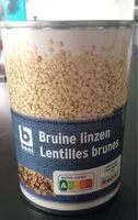 Mängden socker i Lentilles brunes