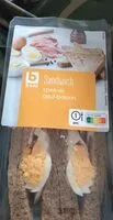 Mängden socker i Sandwich oeuf-bacon