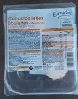 Mängden socker i Boulettes