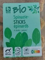 Mängden socker i Spinazie sticks