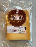 Mängden socker i Gouda vieux