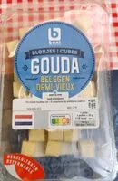 Mängden socker i Gouda demi-vieux