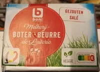 Mängden socker i Beurre de laiterie salé