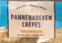 Mängden socker i Crêpes