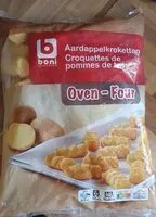 Mängden socker i Croquettes de pommes de terre - Four