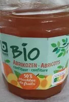 Mängden socker i Confiture d’abricots bio