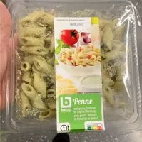 Mängden socker i Penne pesto