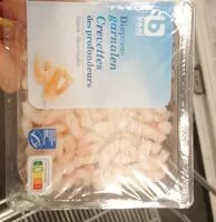 Mängden socker i Crevettes des profondeurs