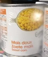 Mängden socker i Sweet corn