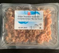 Mängden socker i Crevettes grises mer du nord