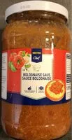 Mängden socker i Sauce bolognaise