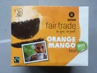 Mängden socker i Fair trade orange mango tea