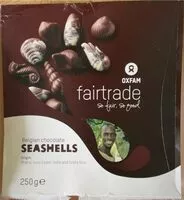 Mängden socker i Belgian chocolate seashells