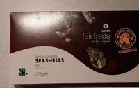 Mängden socker i België chocolate seashells