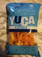 Mängden socker i Yuca chips paprika