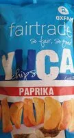 Mängden socker i Chips yuca paprika