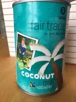 Mängden socker i Coconut milk