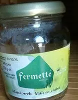 Mängden socker i Mais en grains fermette