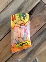Mängden socker i Happy gummy