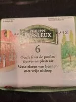 Mängden socker i 6 œufs frais de poules élevées en plein air