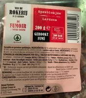 Mängden socker i Lardons