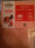 Mängden socker i Saucisson de jambon