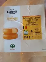 Mängden socker i Gouda Belge demi vieux