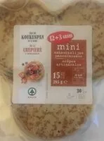 Mängden socker i Mini Crêpes artisanales