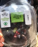 Mängden socker i Melange de fruit