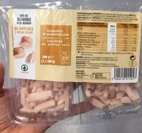 Mängden socker i Lanieres de poulet cuit