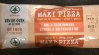 Mängden socker i Pâte à maxi pizza