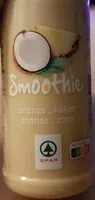 Mängden socker i Smoothie ananas coco