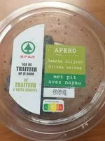 Mängden socker i Olive noir avec noyau